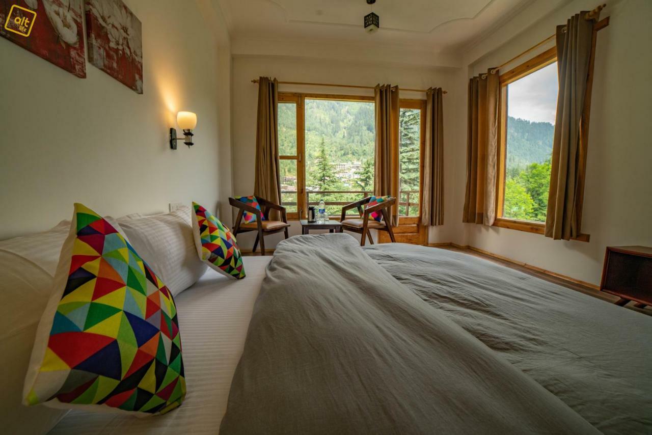 Alt Life - Manali Hostel Buitenkant foto